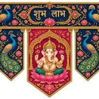 Toran Door Hanging Decoration | Traditional Toran for Home | Ristrock TRN-D16