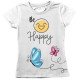Girls  Pure Cotton Bio washed T-shirt | Style No. GL-DT145