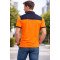 Customize Color Block T-shirt  | Plus Size Available | Matty Fabric  | Style No. Cus-Col-Block-N4
