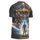 Mens Tshirt Polyester Fabric | kids Sizes Tee Available | Polyester Fabric Change Option 