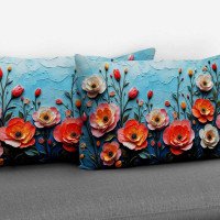 Cushion pillow Cover | Fabric Change Option | Polyester, Velvet Fabric |Dual side Printed