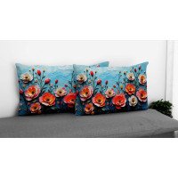 Cushion pillow Cover | Fabric Change Option | Polyester, Velvet Fabric |Dual side Printed