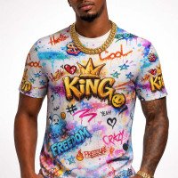 Mens Tshirt Polyester Fabric | kids Sizes Tee Available | Polyester Fabric Change Option 