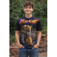 Mens Tshirt Polyester Fabric | kids Sizes Tee Available | Polyester Fabric Change Option 