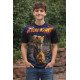 Mens Tshirt Polyester Fabric | kids Sizes Tee Available | Polyester Fabric Change Option 