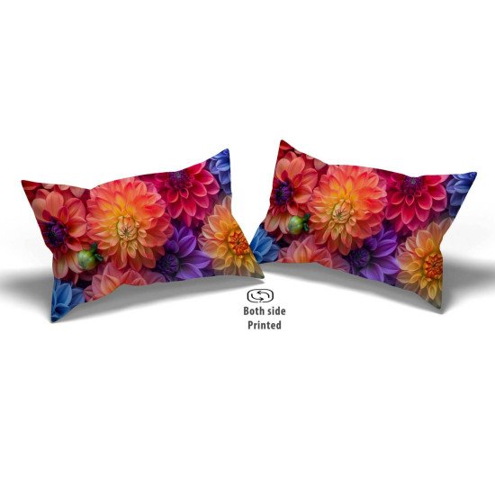 Cushion pillow Cover | Fabric Change Option | Polyester, Velvet Fabric |Dual side Printed
