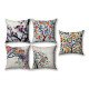 Cushion Cover All size | Cushion Fabric Change Option | Pack of 5 Home Decore Cushion Covers Only no Filler include