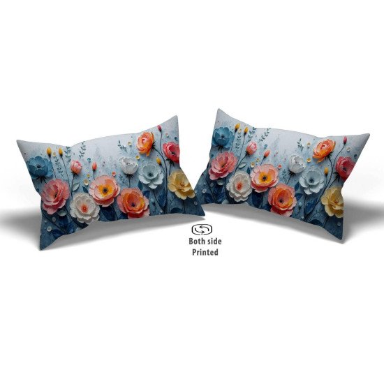 Cushion pillow Cover | Fabric Change Option | Polyester, Velvet Fabric |Dual side Printed