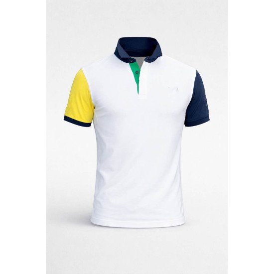 Customize Color Block T-shirt  | Plus Size Available | Matty Fabric  | Style No. Cus-Col-Block-N14
