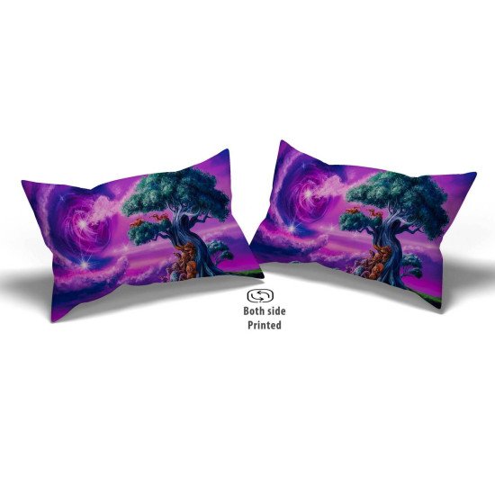 Cushion pillow Cover | Fabric Change Option | Polyester, Velvet Fabric |Dual side Printed