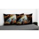 Cushion pillow Cover | Fabric Change Option | Polyester, Velvet Fabric |Dual side Printed