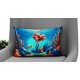 Cushion pillow Cover | Fabric Change Option | Polyester, Velvet Fabric |Dual side Printed