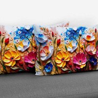 Cushion pillow Cover | Fabric Change Option | Polyester, Velvet Fabric |Dual side Printed