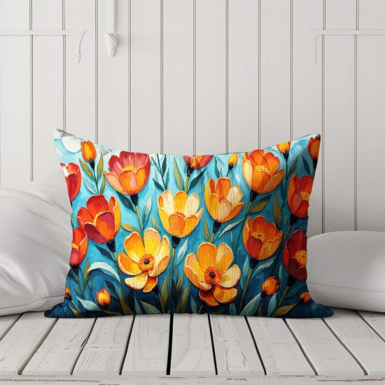 Cushion pillow Cover | Fabric Change Option | Polyester, Velvet Fabric |Dual side Printed