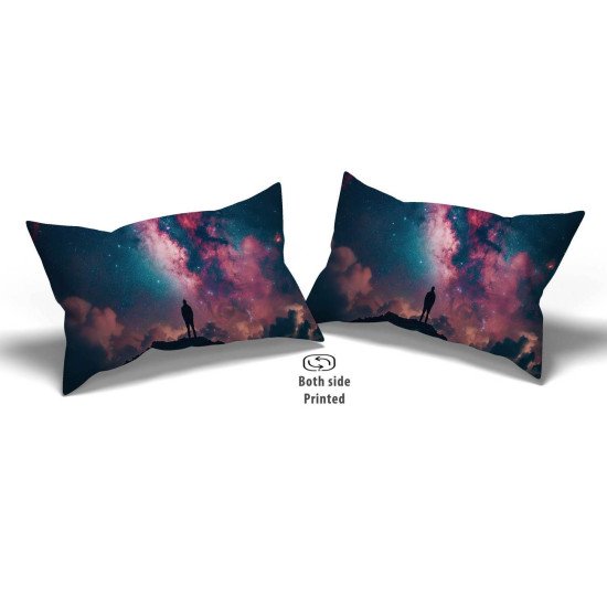 Cushion pillow Cover | Fabric Change Option | Polyester, Velvet Fabric |Dual side Printed