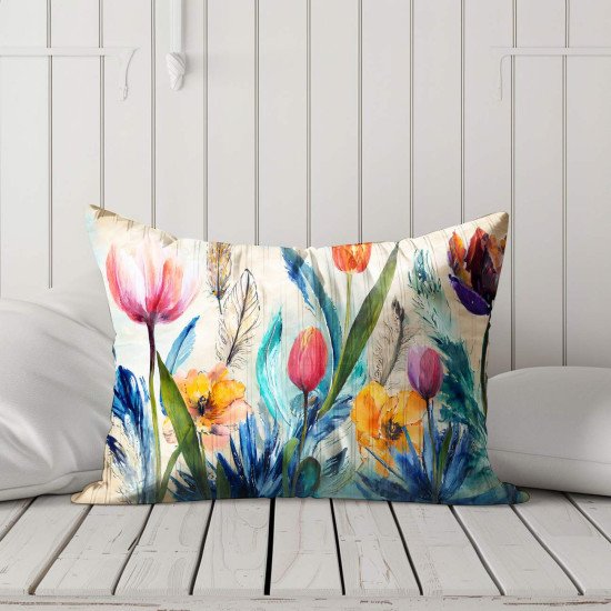 Cushion pillow Cover | Fabric Change Option | Polyester, Velvet Fabric |Dual side Printed