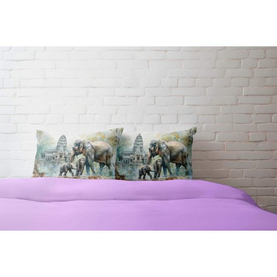 Cushion pillow Cover | Fabric Change Option | Polyester, Velvet Fabric |Dual side Printed