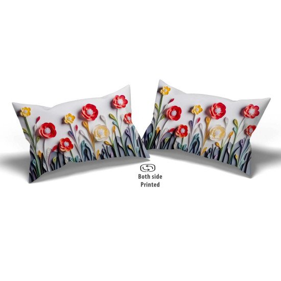 Cushion pillow Cover | Fabric Change Option | Polyester, Velvet Fabric |Dual side Printed
