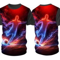 Mens Tshirt Polyester Fabric | kids Sizes Tee Available | Polyester Fabric Change Option 