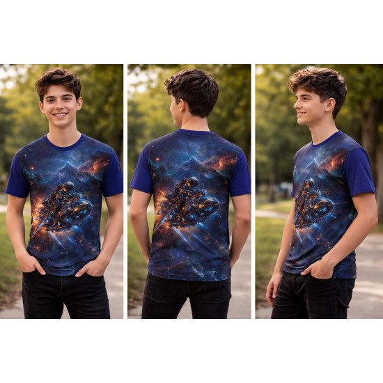 Mens Tshirt Polyester Fabric | kids Sizes Tee Available | Polyester Fabric Change Option 