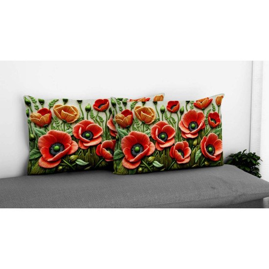Cushion pillow Cover | Fabric Change Option | Polyester, Velvet Fabric |Dual side Printed