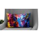 Cushion pillow Cover | Fabric Change Option | Polyester, Velvet Fabric |Dual side Printed