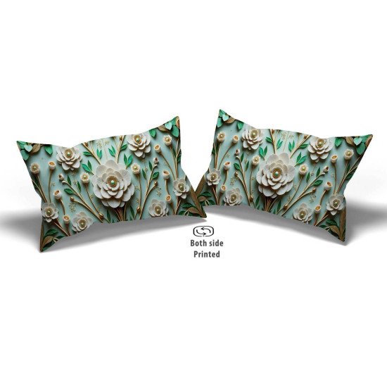 Cushion pillow Cover | Fabric Change Option | Polyester, Velvet Fabric |Dual side Printed