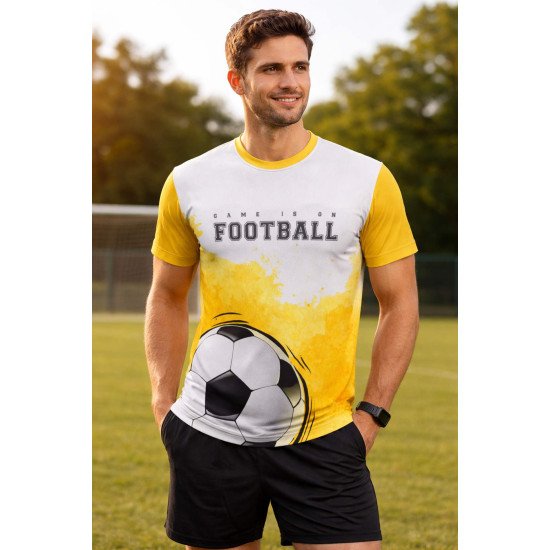 Customize Sports T-shirt FP-D827 | Sport T-shirt With Fabric Change Option | Neck Style Change Option