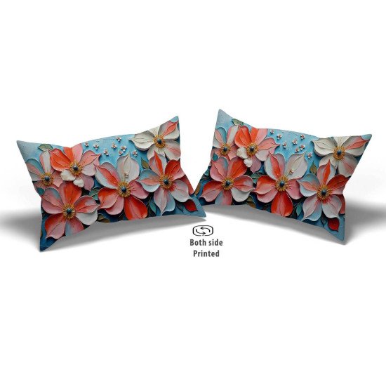 Cushion pillow Cover | Fabric Change Option | Polyester, Velvet Fabric |Dual side Printed