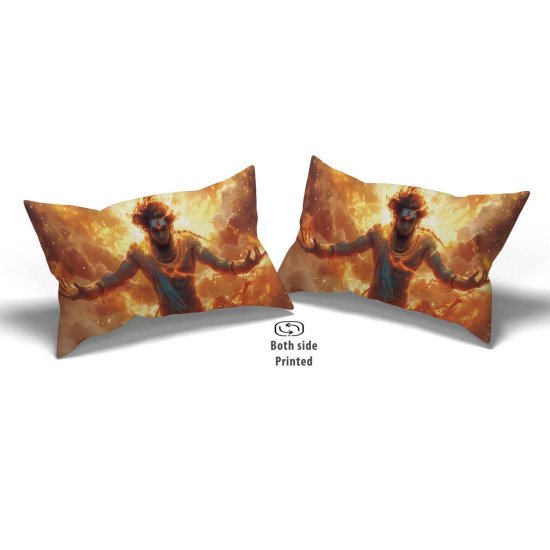 Cushion pillow Cover | Fabric Change Option | Polyester, Velvet Fabric |Dual side Printed