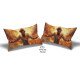 Cushion pillow Cover | Fabric Change Option | Polyester, Velvet Fabric |Dual side Printed