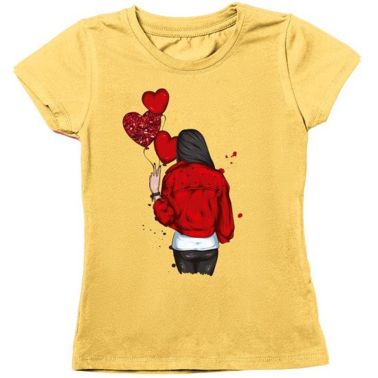 Girls  Pure Cotton Bio washed T-shirt | Style No. GL-DT142