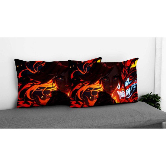 Cushion pillow Cover | Fabric Change Option | Polyester, Velvet Fabric |Dual side Printed