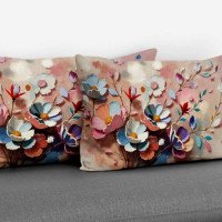 Cushion pillow Cover | Fabric Change Option | Polyester, Velvet Fabric |Dual side Printed