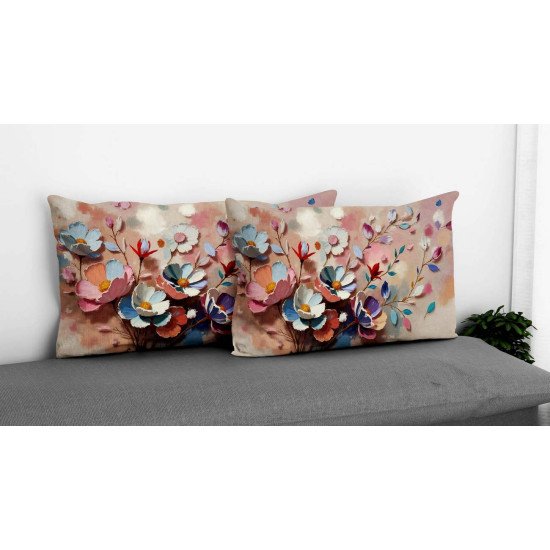 Cushion pillow Cover | Fabric Change Option | Polyester, Velvet Fabric |Dual side Printed