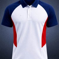 Customize Color Block T-shirt  | Plus Size Available | Matty Fabric  | Style No. Cus-Col-Block-N7
