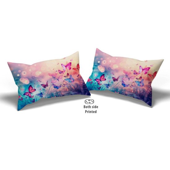 Cushion pillow Cover | Fabric Change Option | Polyester, Velvet Fabric |Dual side Printed