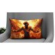 Cushion pillow Cover | Fabric Change Option | Polyester, Velvet Fabric |Dual side Printed