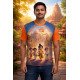 Devotional Polyester Fabric T-shirt | kids Sizes Tee Available | Mens-Tee-FP-D885