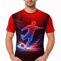 Mens Tshirt Polyester Fabric | kids Sizes Tee Available | Polyester Fabric Change Option 