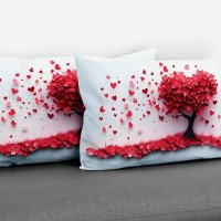 Cushion pillow Cover | Fabric Change Option | Polyester, Velvet Fabric |Dual side Printed