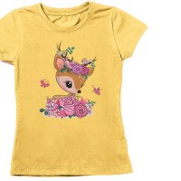 Girls  Pure Cotton Bio washed T-shirt | Style No. GL-DT118