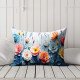 Cushion pillow Cover | Fabric Change Option | Polyester, Velvet Fabric |Dual side Printed