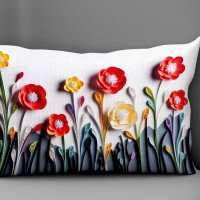 Cushion pillow Cover | Fabric Change Option | Polyester, Velvet Fabric |Dual side Printed