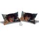 Cushion pillow Cover | Fabric Change Option | Polyester, Velvet Fabric |Dual side Printed