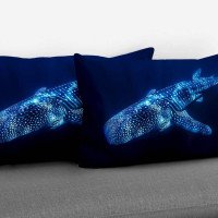 Cushion pillow Cover | Fabric Change Option | Polyester, Velvet Fabric |Dual side Printed