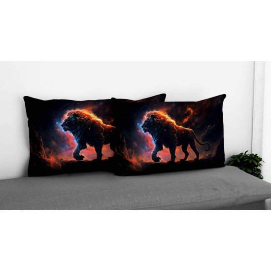 Cushion pillow Cover | Fabric Change Option | Polyester, Velvet Fabric |Dual side Printed