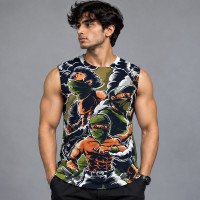 Ristrock Men's All Over Printed Polyester T-Shirt FP-D1746