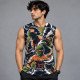 Ristrock Men's All Over Printed Polyester T-Shirt FP-D1746