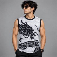 Ristrock Men's All Over Printed Polyester T-Shirt FP-D1747